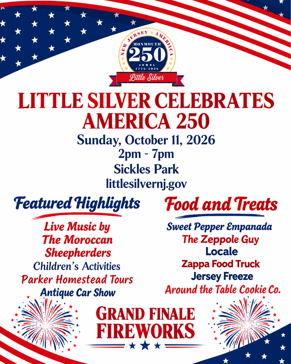 Little Silver America 250 Celebration